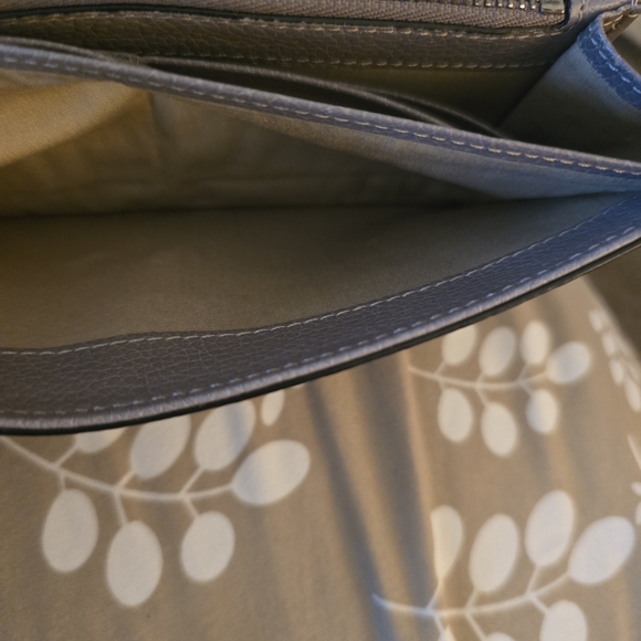 Chloe Gray Leather Wallet - Picture 14 of 15